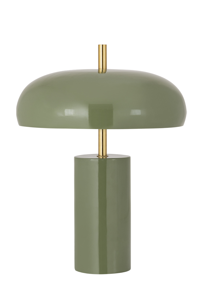 Lex 40cm Vihreä pöytävalaisin valmistajalta Alde & Lind - Lex on moderni metallinen pöytävalaisin, jossa on himmeän vihreä väri ja korkeakiiltoinen, emalimaisen näköinen viimeistely.