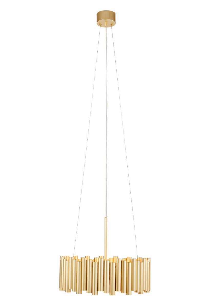 Level Ø53 Kulta kattovalaisin valmistajalta Markslöjd - Sen halkaisija on 53 cm, ja siit&auml; tulee huomiota her&auml;tt&auml;v&auml; yksityiskohta huoneessa ja se antaa tyylikk&auml;&auml;n vaikutelman.