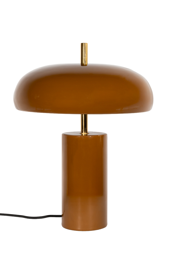 Lex 40cm Ruskea pöytävalaisin valmistajalta Alde & Lind - Lex on moderni metallinen pöytävalaisin, jossa on lämpimän ruskea väri ja korkeakiiltoinen, emalikiiltoinen viimeistely.