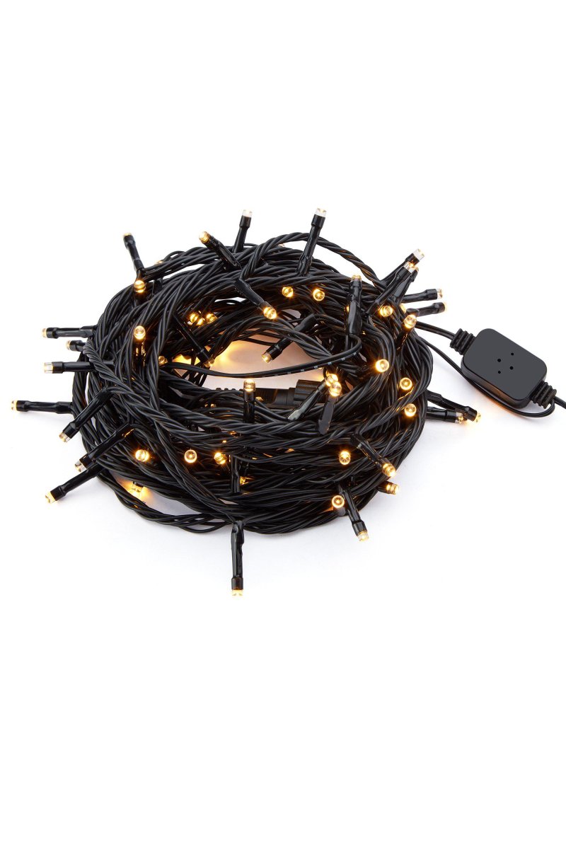 Valosarja 8m Musta Garden 24 valmistajalta Markslöjd - Valosilmukassa on kiinte&auml; 4,8 W LED-valaistus ja se on sovitettu k&auml;ytett&auml;v&auml;ksi puutarhassa ja hevosissa.