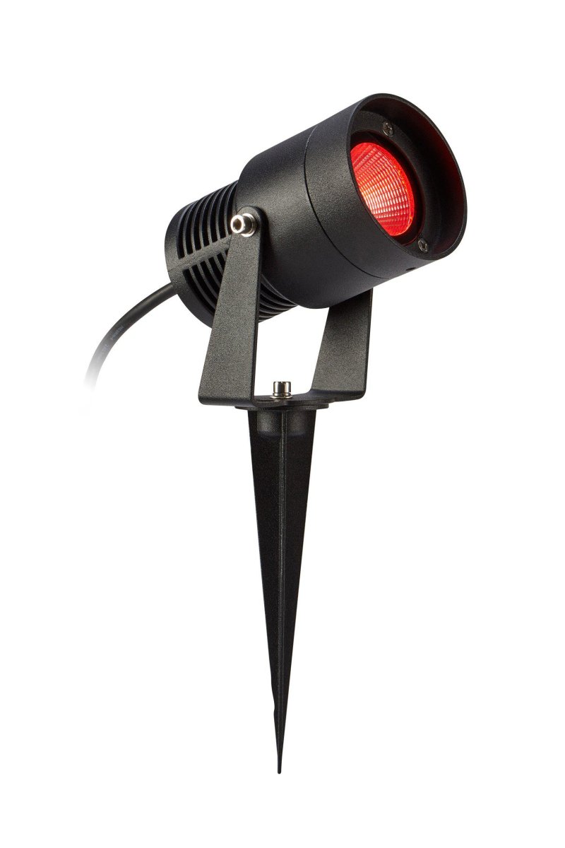 Spotlight RGB 6W Musta Garden 24 valmistajalta Markslöjd - Garden 24 Spotlight RGB p&aring; 6W on monivärinen kohdevalo, joka on täydellinen puutarhan valaisemiseen.