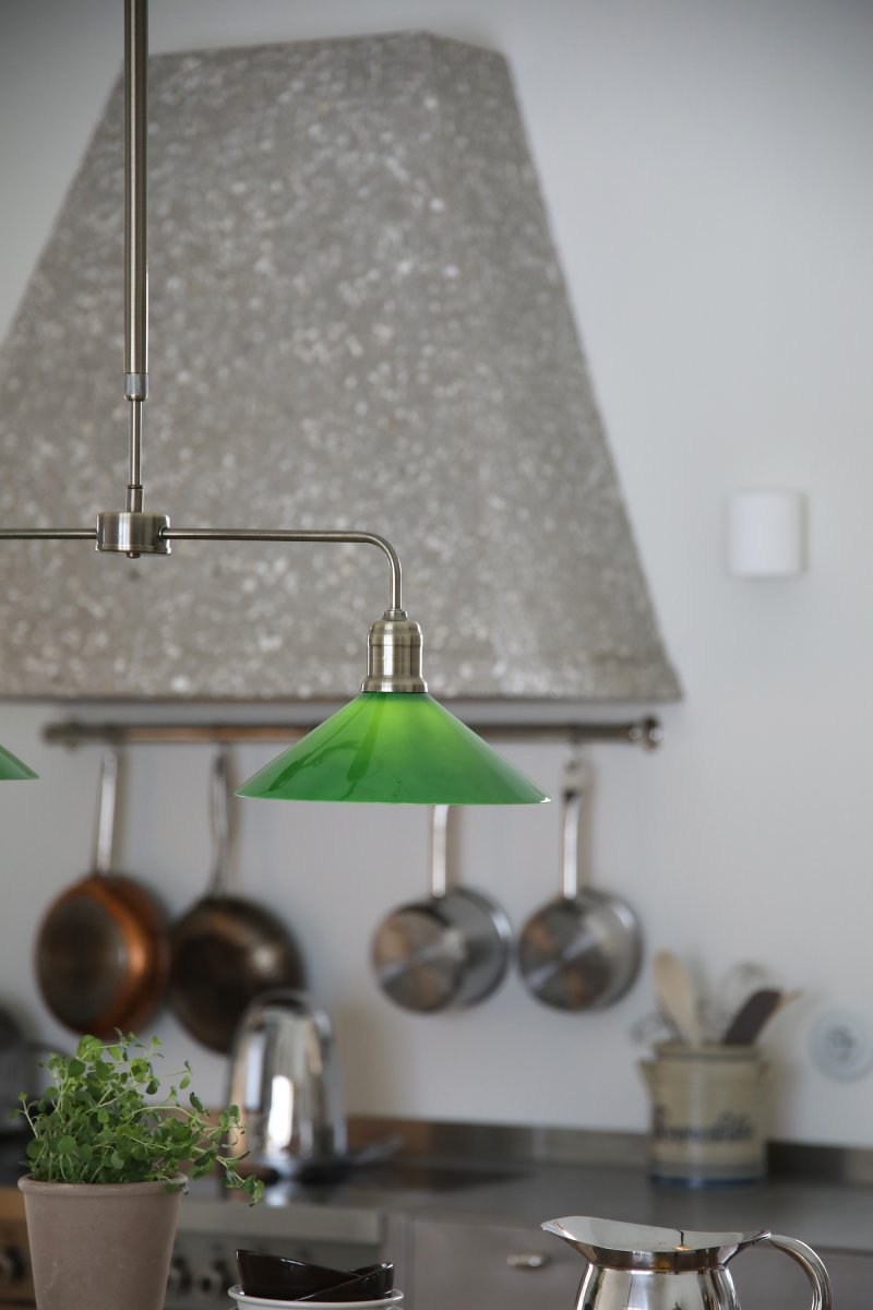 Vela 75cm Messinki/vihreä kattovalaisin valmistajalta Markslöjd - 