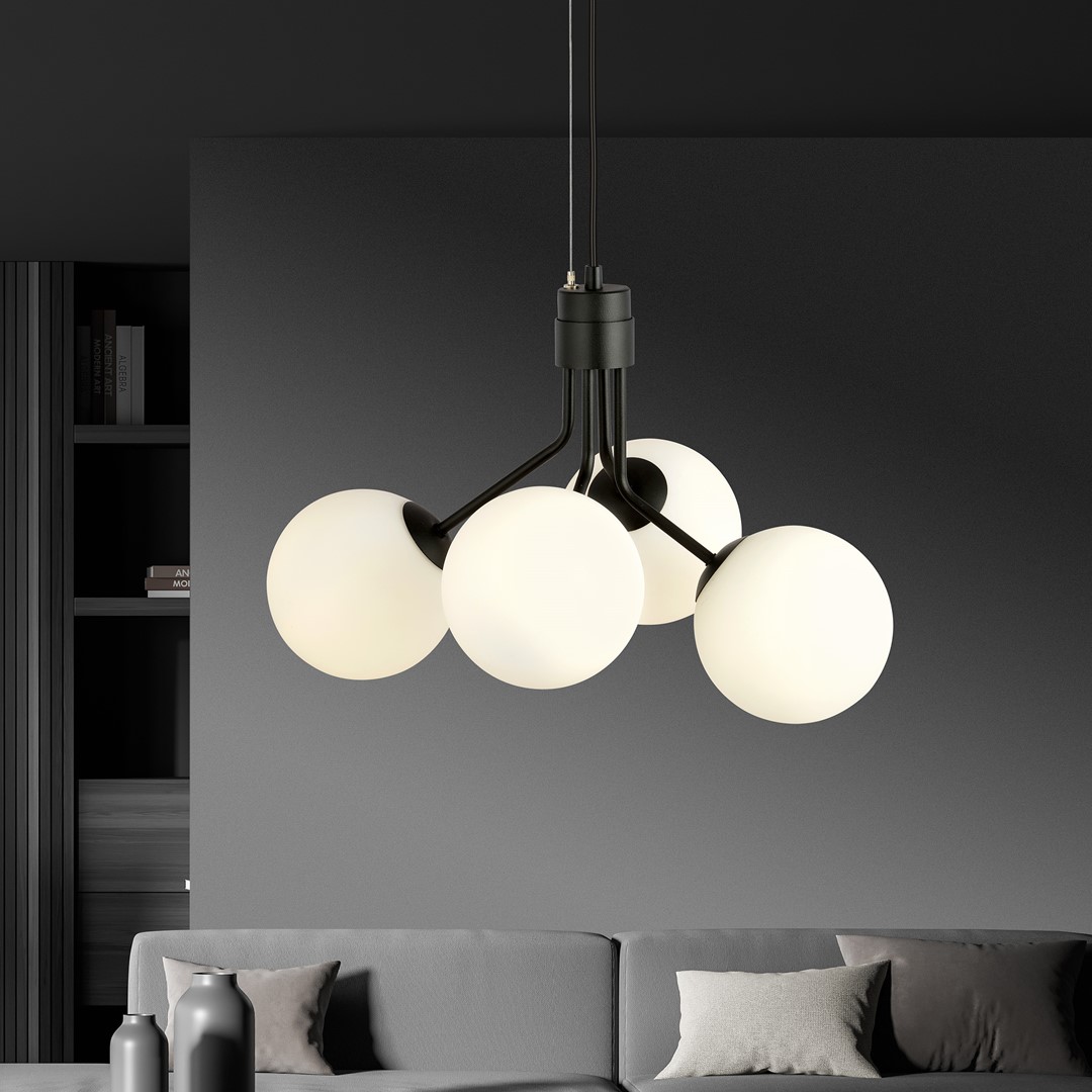 Nova Ø46 Valkoinen kattovalaisin valmistajalta Emibig Lighting - Nova t&auml;ydent&auml;&auml; helposti useimpia sisustustyylej&auml; ja siit&auml; tulee kodin tyylik&auml;s ominaisuus.
