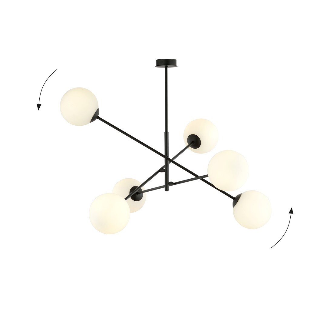 Linear Ø102 Valkoinen kattovalaisin valmistajalta Emibig Lighting - ja luo ainutlaatuisen ja kutsuvan ilmapiirin.