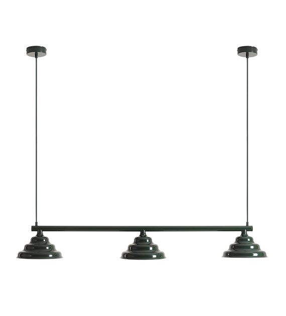 Wave 106cm Tummanvihreä kattovalaisin valmistajalta Artera - Wave on moderni riipus retro-designilla, joka tekee siitä monipuolisen valaistuksen ja sopii jokaiseen kotiin.