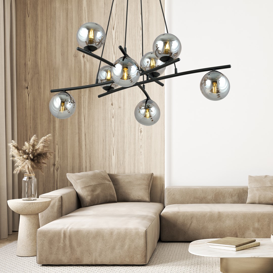 Essa Ø100 Savun värinen kattovalaisin valmistajalta Emibig Lighting - Lisäksi sarja on erittäin toimiva ja valaisee kauniisti suuriakin tiloja.