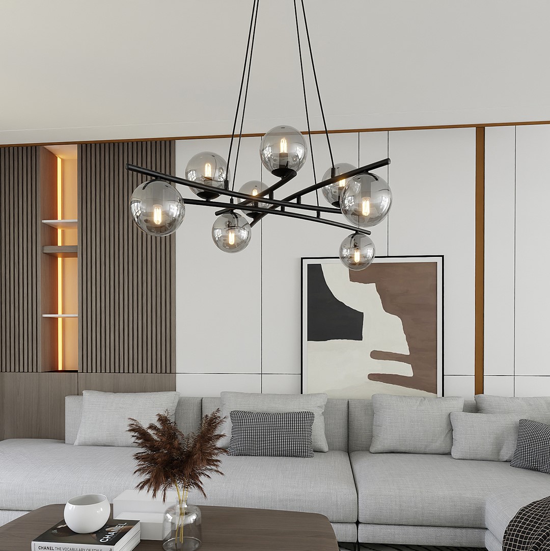 Essa Ø100 Savun värinen kattovalaisin valmistajalta Emibig Lighting - Lisäksi sarja on erittäin toimiva ja valaisee kauniisti suuriakin tiloja.