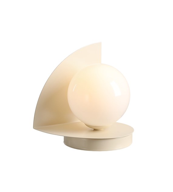 Loop 20cm Kermanvalkoinen pöytävalaisin valmistajalta Artera - Loop on moderni pöytävalaisin, jossa on retromuotoilu kaarevasta metallista.