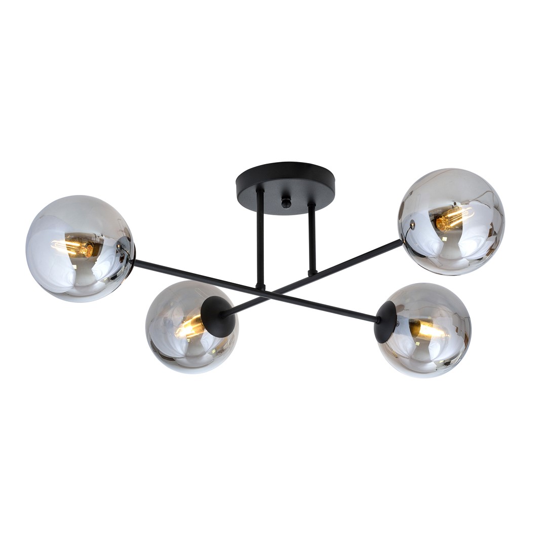 Roma 75cm Savun värinen plafondi valmistajalta Emibig Lighting - T&auml;m&auml; tyylik&auml;s kattovalaisin on luotu moderniin ymp&auml;rist&ouml;&ouml;n, ja sen universaali muotoilu tekee siit&auml; helposti integroitavan monenlaisiin huonetyyppeihin.