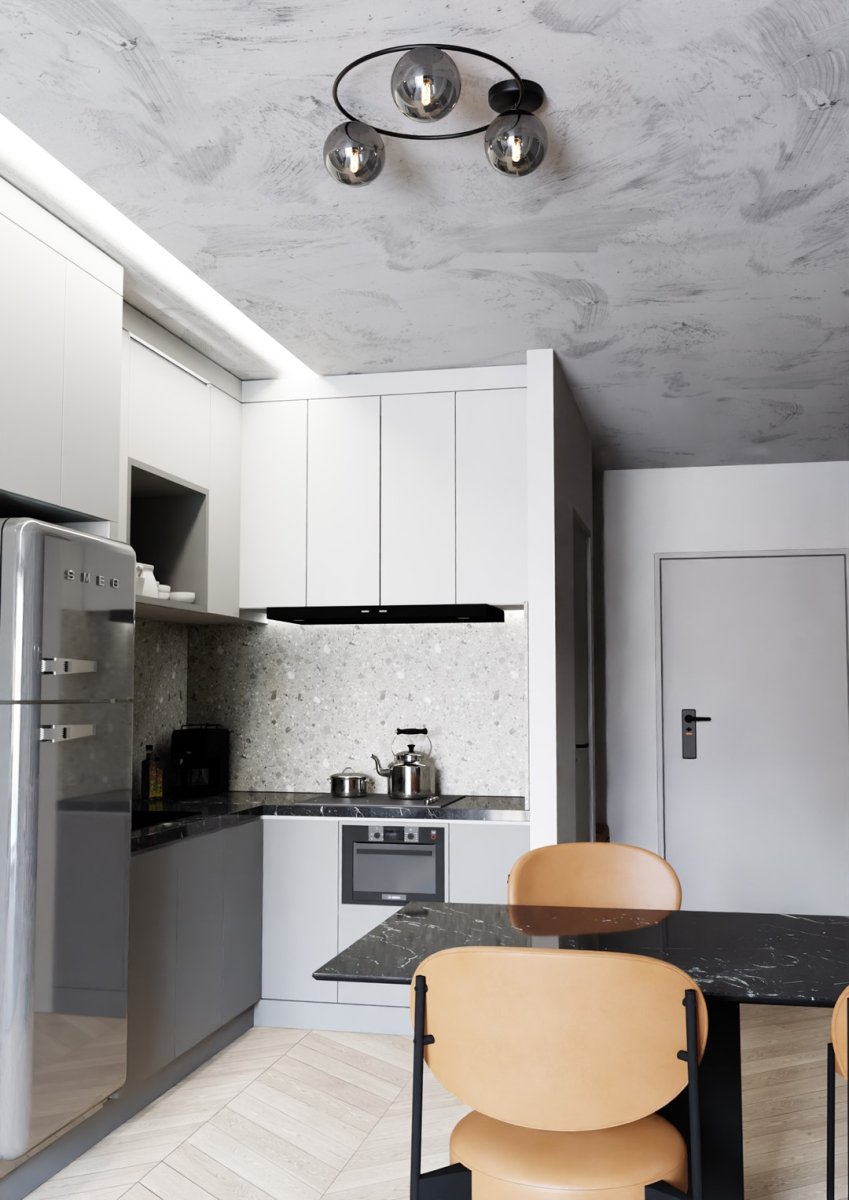 Sopra Ø47 Savun värinen plafondi valmistajalta Emibig Lighting - Savustetut lasit lis&auml;&auml;v&auml;t keveytt&auml; ja levitt&auml;v&auml;t valoa tasaisesti, mik&auml; edist&auml;&auml; miellytt&auml;v&auml;&auml; ja tehokasta huoneen valaistusta.