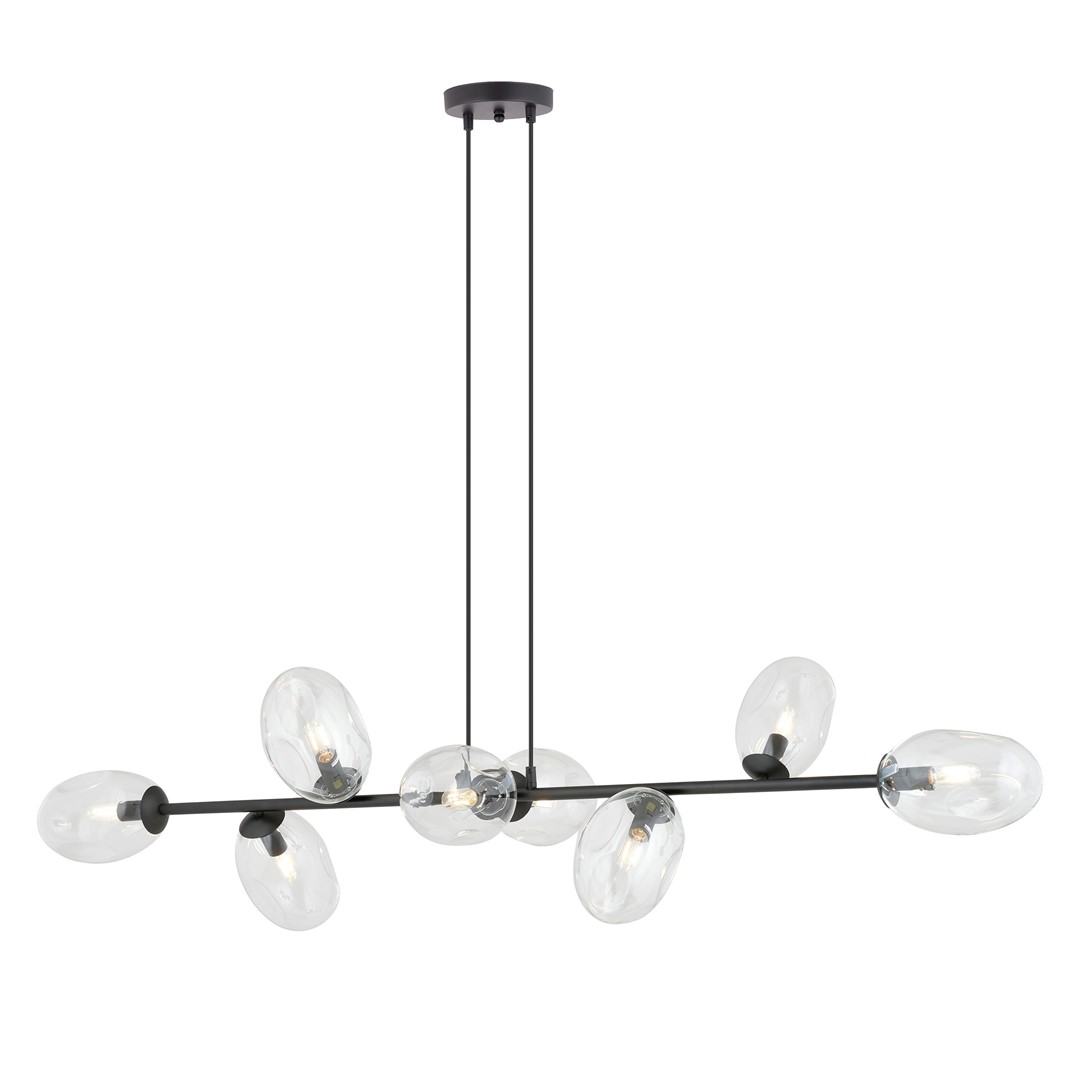 Pandora 140cm Läpinäkyvä kattovalaisin valmistajalta Emibig Lighting - Modernille muotoilulle on ominaista ainutlaatuisen muotoiset n&auml;yt&ouml;t &ndash; tyylik&auml;s ja virtaviivainen &ndash; joka lis&auml;&auml; sek&auml; vieh&auml;tyst&auml; ett&auml; persoonallisuutta huoneeseen.