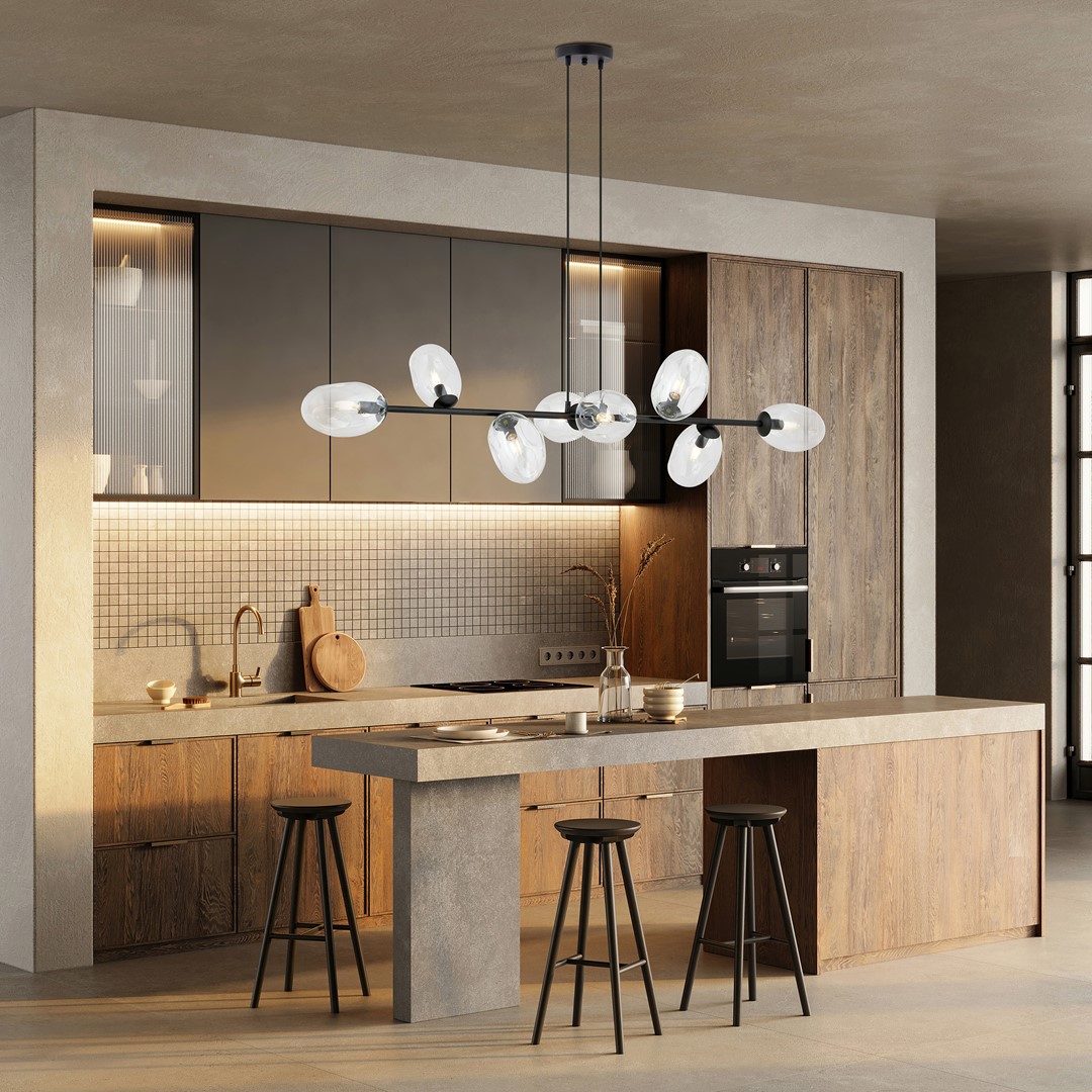 Pandora 140cm Läpinäkyvä kattovalaisin valmistajalta Emibig Lighting - Modernille muotoilulle on ominaista ainutlaatuisen muotoiset n&auml;yt&ouml;t &ndash; tyylik&auml;s ja virtaviivainen &ndash; joka lis&auml;&auml; sek&auml; vieh&auml;tyst&auml; ett&auml; persoonallisuutta huoneeseen.