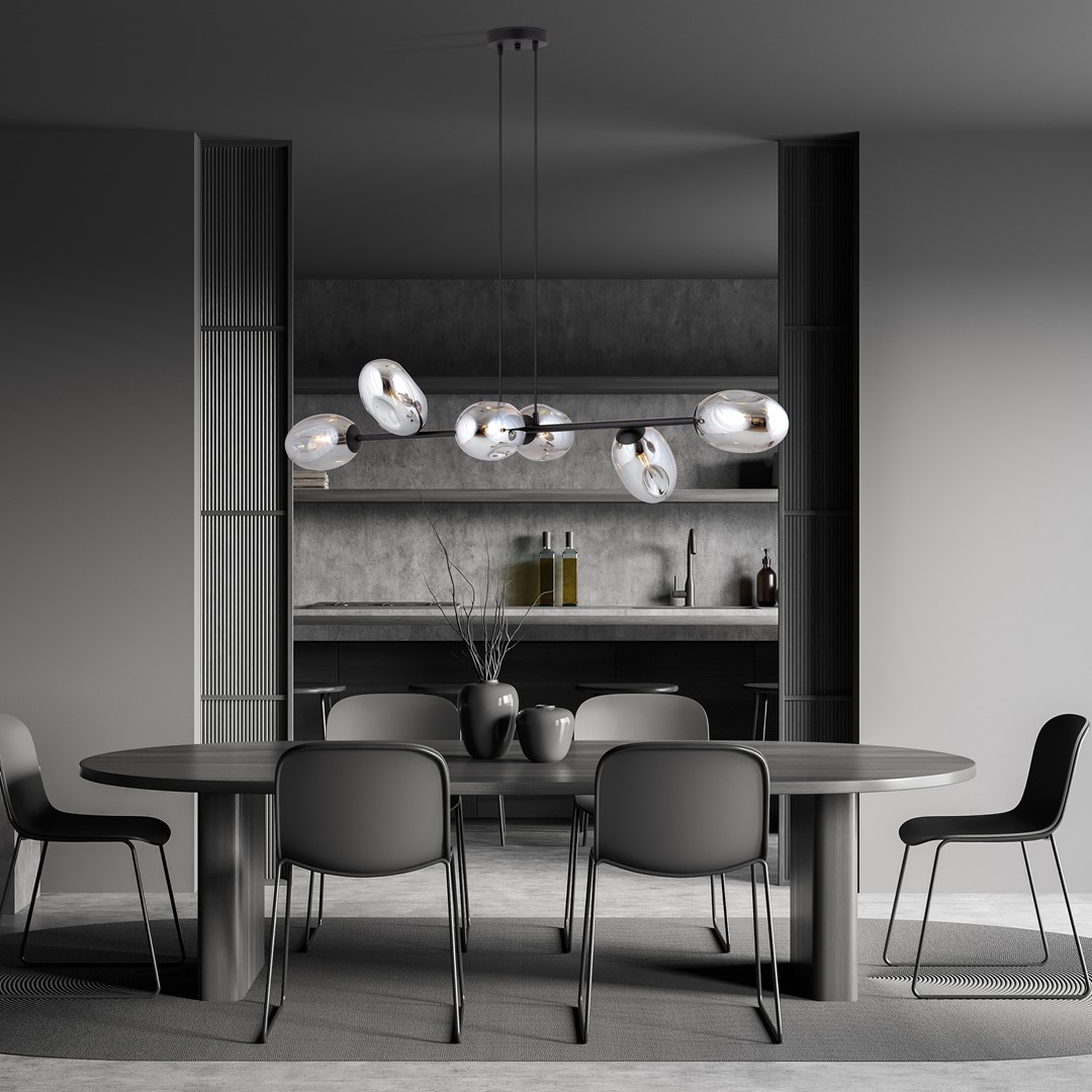 Pandora 120cm Savun värinen kattovalaisin valmistajalta Emibig Lighting - Modernille muotoilulle on ominaista ainutlaatuisen muotoiset n&auml;yt&ouml;t &ndash; tyylik&auml;s ja virtaviivainen &ndash; joka lis&auml;&auml; sek&auml; vieh&auml;tyst&auml; ett&auml; persoonallisuutta huoneeseen.