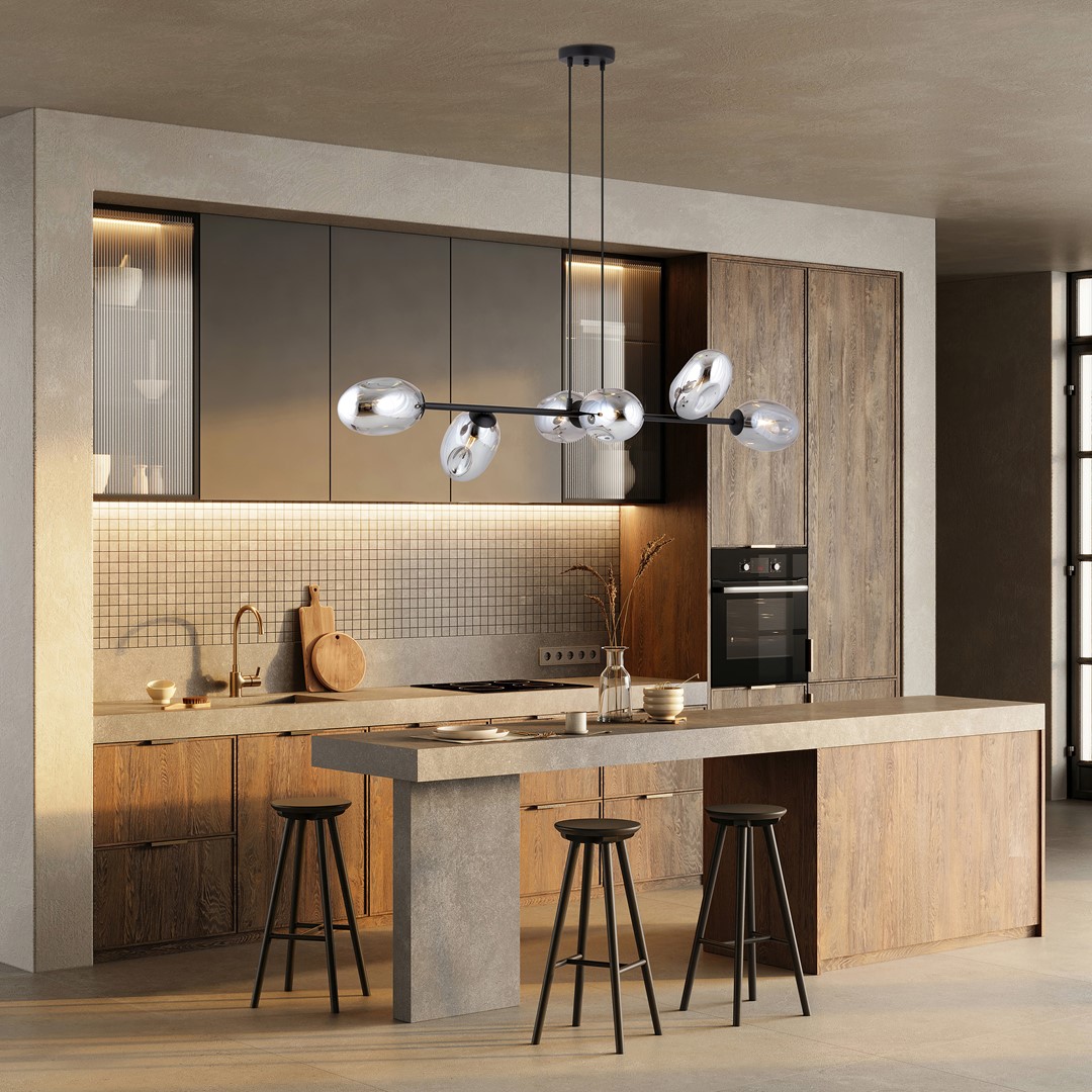 Pandora 120cm Savun värinen kattovalaisin valmistajalta Emibig Lighting - Modernille muotoilulle on ominaista ainutlaatuisen muotoiset n&auml;yt&ouml;t &ndash; tyylik&auml;s ja virtaviivainen &ndash; joka lis&auml;&auml; sek&auml; vieh&auml;tyst&auml; ett&auml; persoonallisuutta huoneeseen.