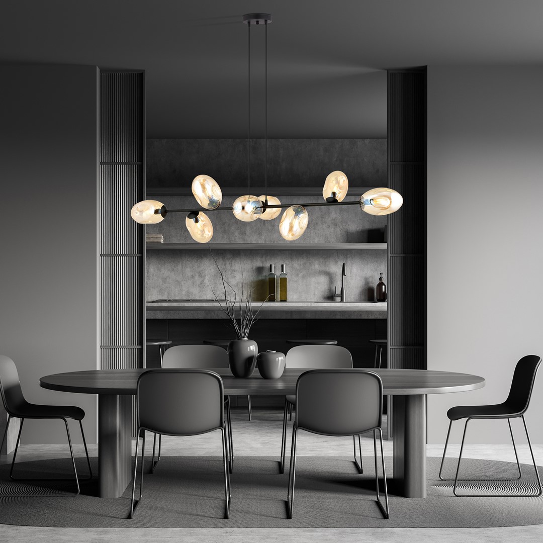 Pandora 140cm Keltainen kattovalaisin valmistajalta Emibig Lighting - Modernille muotoilulle on ominaista ainutlaatuisen muotoiset n&auml;yt&ouml;t &ndash; tyylik&auml;s ja virtaviivainen &ndash; joka lis&auml;&auml; sek&auml; vieh&auml;tyst&auml; ett&auml; persoonallisuutta huoneeseen.