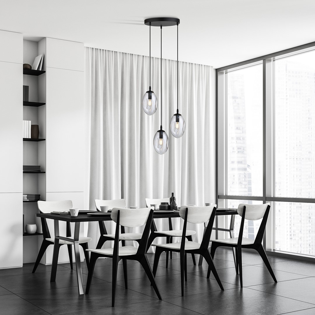 Astral Ø40 Läpinäkyvä kattovalaisin valmistajalta Emibig Lighting - Valaisimet on viimeistelty läpinäkyvillä lasikuvuilla, jotka levittävät huoneeseen miellyttävää ja kutsuvaa valoa.