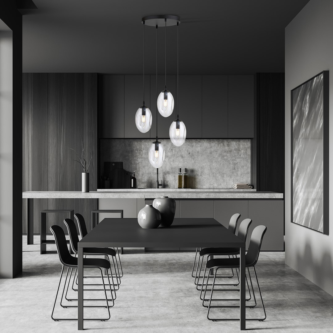 Astral Ø40 Läpinäkyvä kattovalaisin valmistajalta Emibig Lighting - Valaisimet on viimeistelty läpinäkyvillä lasikuvuilla, jotka levittävät huoneeseen miellyttävää ja kutsuvaa valoa.