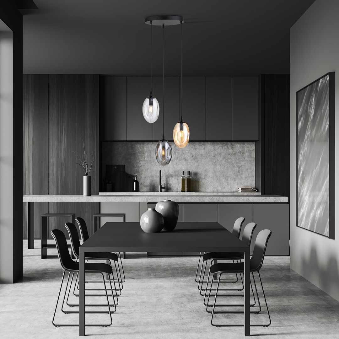 Astral Ø40 Monivärinen kattovalaisin valmistajalta Emibig Lighting - Valaisimet on viimeistelty monivärisillä lasikuvuilla, jotka levittävät lämmintä ja kutsuvaa valoa huoneeseen.