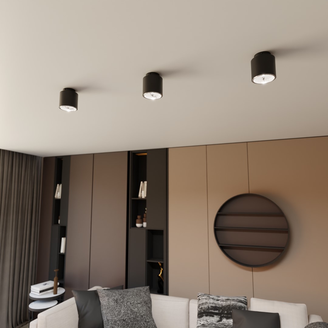 Nano Musta kohdevalaisin valmistajalta Emibig Lighting - 