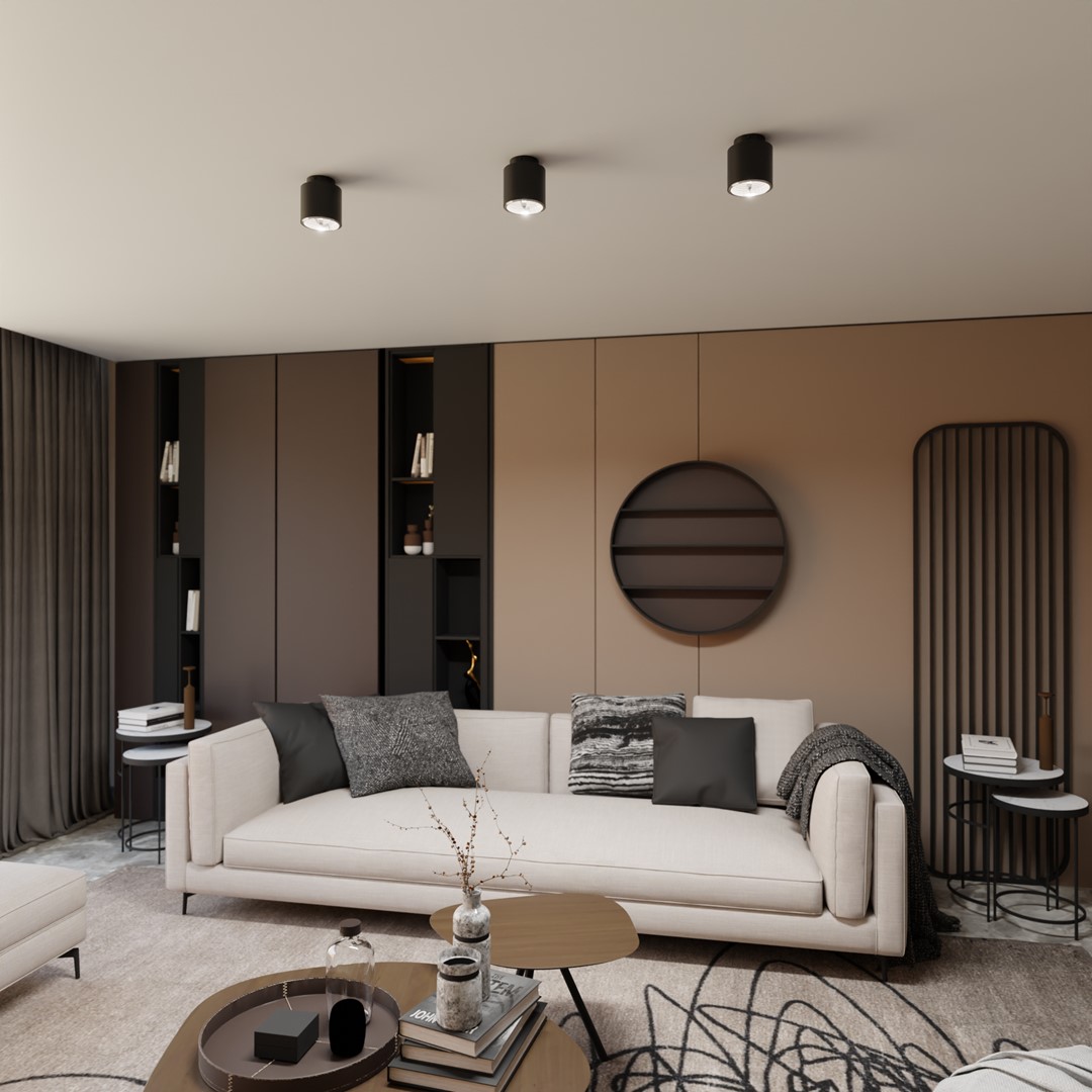 Nano Musta kohdevalaisin valmistajalta Emibig Lighting - 