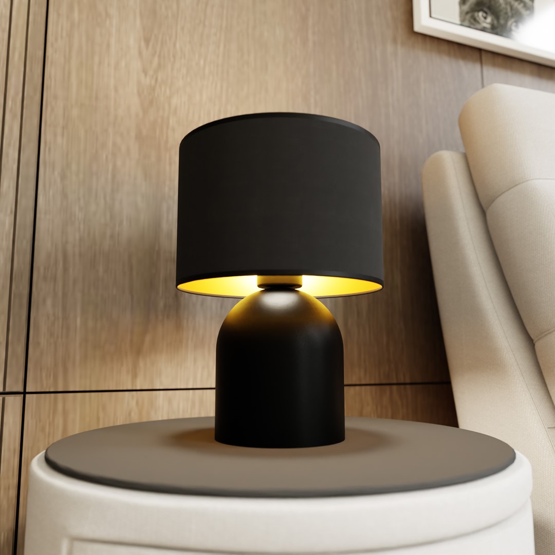 Aspen 35cm Musta pöytävalaisin valmistajalta Emibig Lighting - 