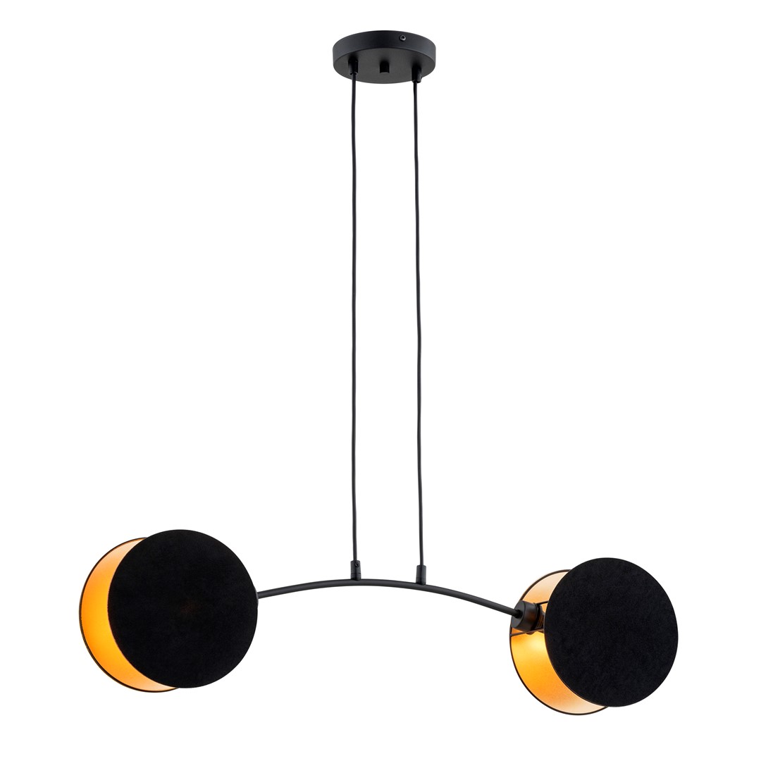 Motif 82cm Musta kattovalaisin valmistajalta Emibig Lighting - Motif on moderni kattolamppusarja, joka tekee vaikutuksen eleganssillaan ja innovatiivisella muotoilullaan.