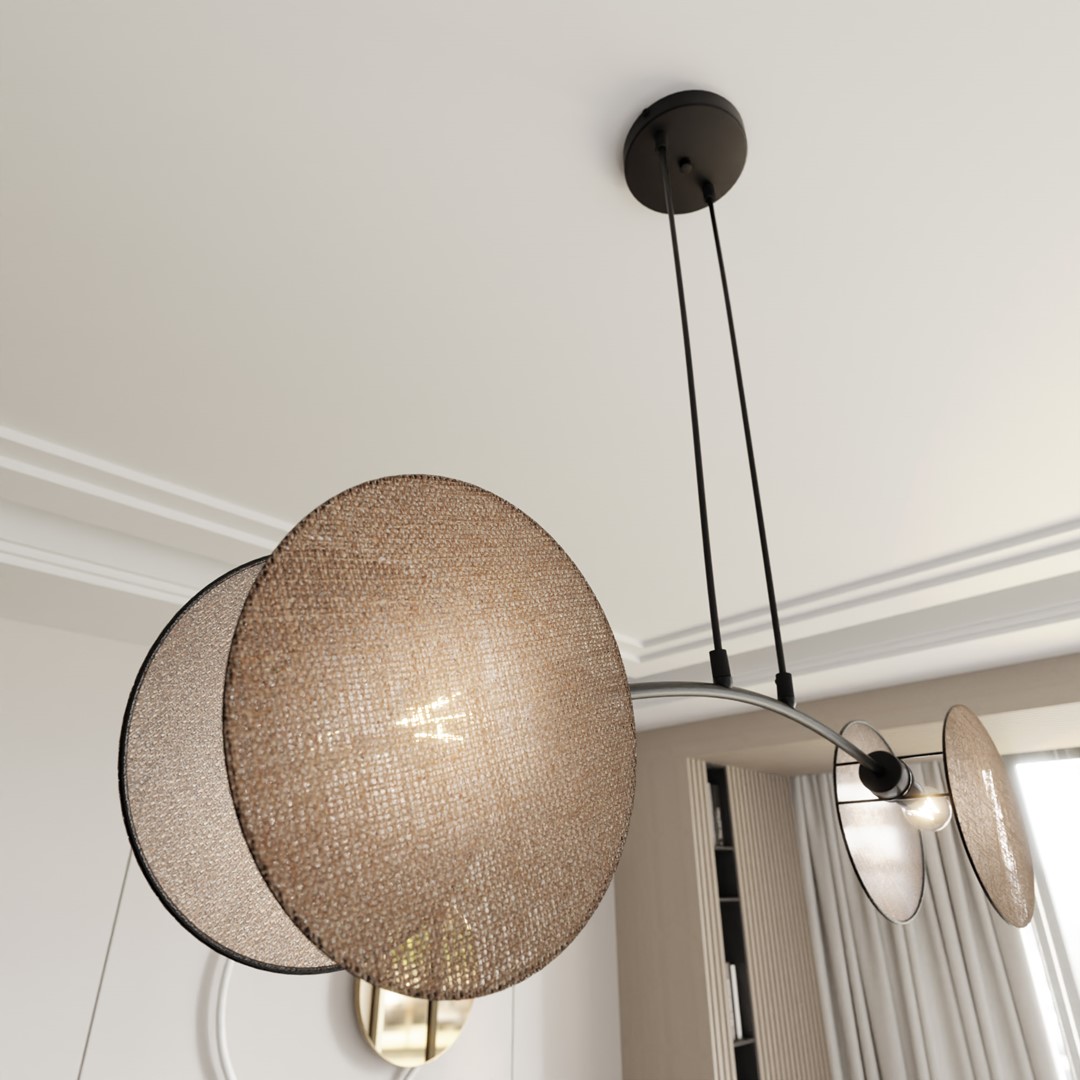 Motif 82cm Luonto kattovalaisin valmistajalta Emibig Lighting - Motif on moderni kattolamppusarja, joka tekee vaikutuksen eleganssillaan ja innovatiivisella muotoilullaan.