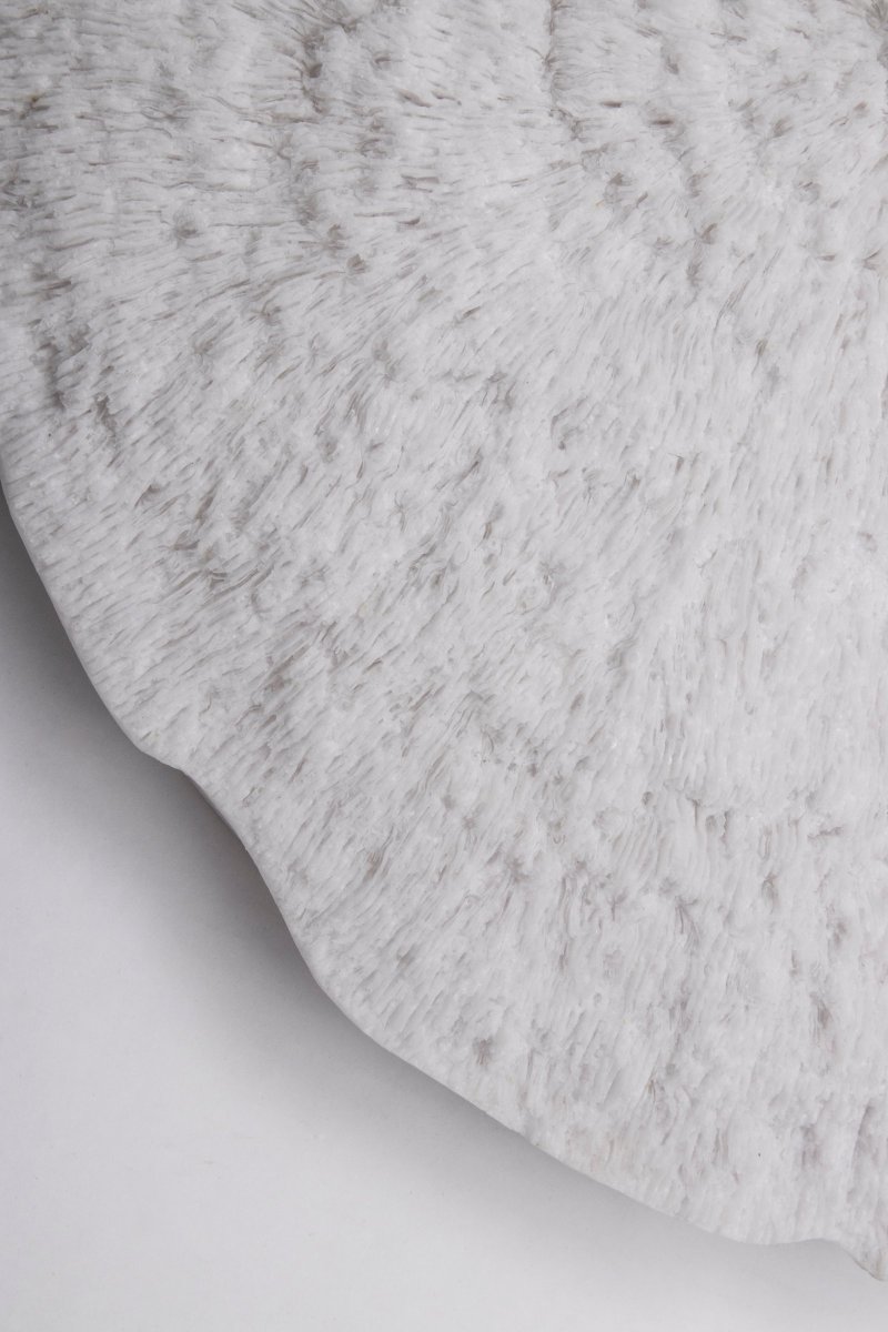 Nemo Valkoinen seinävalaisin valmistajalta Globen Lighting - Valaisin on valmistettu valkoisesta polyresiinistä ja hiekkakivestä ja siinä on 200 cm pitkä musta kaapeli kytkimellä.