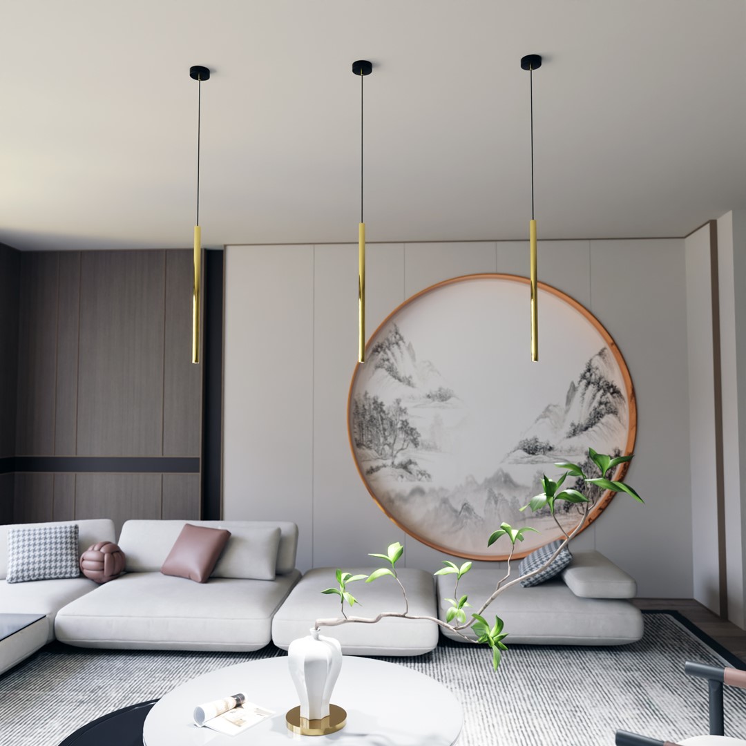 Selter Ø8 Kulta kattovalaisin valmistajalta Emibig Lighting - Selter on kattovalaisimien sarja, jossa yhdistyv&auml;t glamouri ja moderni muotoilu.
