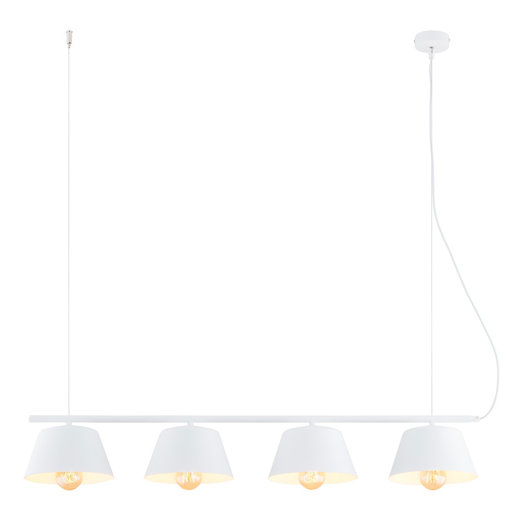 Gelato 100cm Valkoinen kattovalaisin valmistajalta Emibig Lighting - Yksinkertainen mutta tyylik&auml;s muotoilu sopii moderniin sisustukseen ja antaa keveyden ja harmonian tunteen.