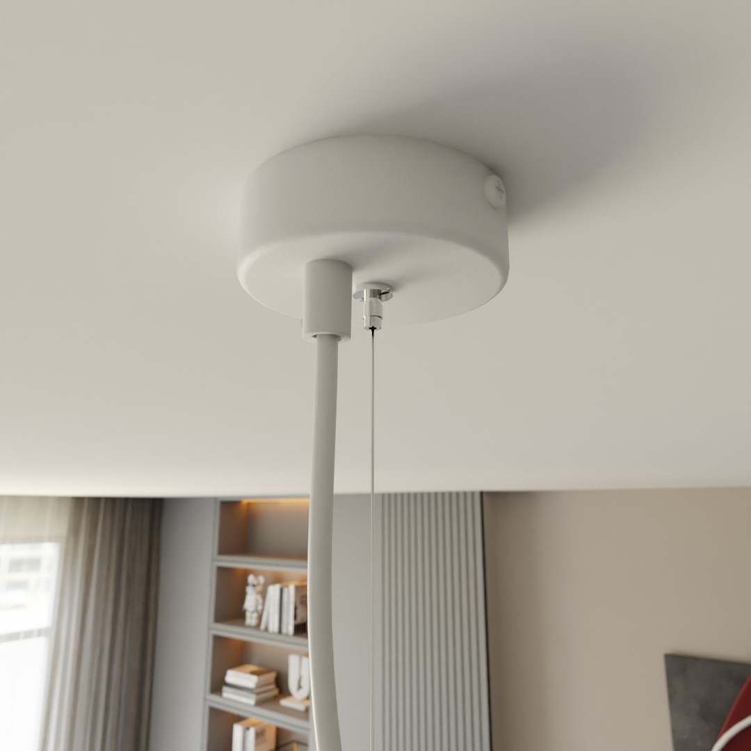 Gelato 100cm Valkoinen kattovalaisin valmistajalta Emibig Lighting - Yksinkertainen mutta tyylik&auml;s muotoilu sopii moderniin sisustukseen ja antaa keveyden ja harmonian tunteen.