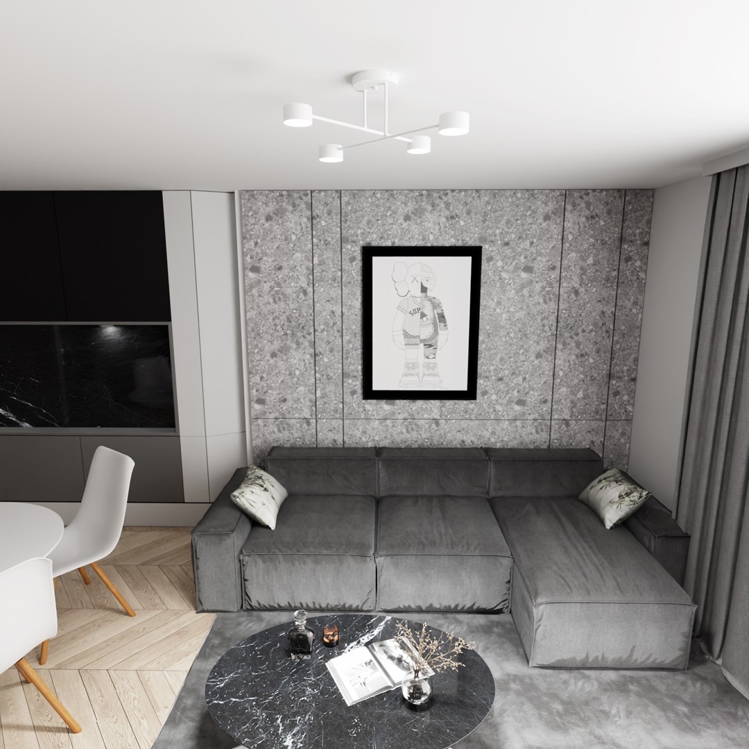 Halo Ø60 Valkoinen plafondi valmistajalta Emibig Lighting - Halo &ndash; T&auml;ss&auml; poikkeuksellisessa valaistuksessa on moderni ja minimalistinen muotoilu.