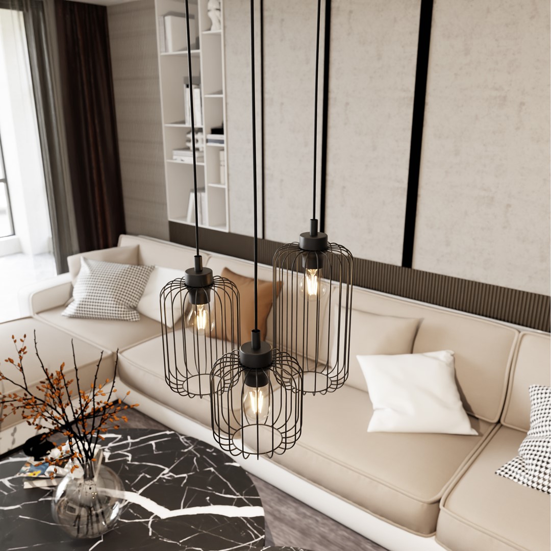 Vander Ø30 Musta kattovalaisin valmistajalta Emibig Lighting - Vander &ndash; t&auml;ydellinen yhdistelm&auml; teollista ja eleganttia muotoilua.