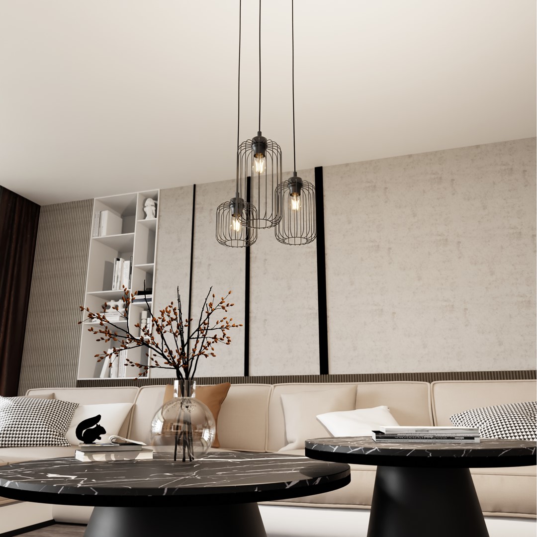 Vander Ø30 Musta kattovalaisin valmistajalta Emibig Lighting - Vander &ndash; t&auml;ydellinen yhdistelm&auml; teollista ja eleganttia muotoilua.