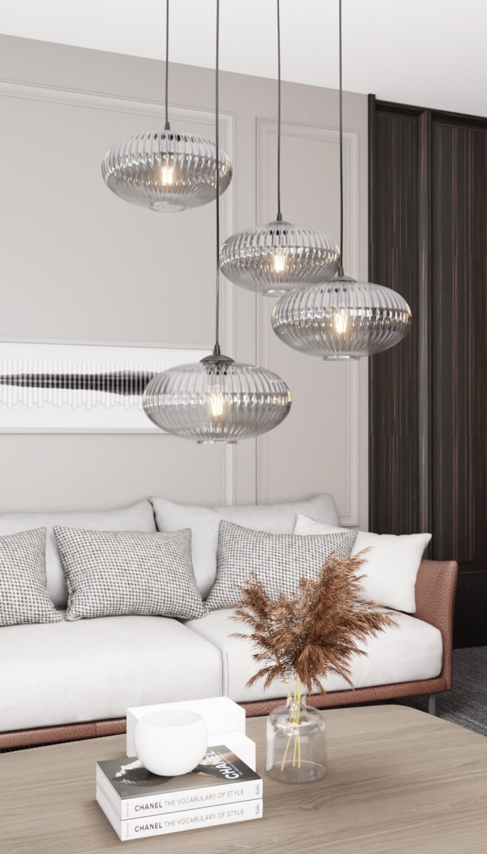 Coco Ø70 Savun värinen kattovalaisin valmistajalta Emibig Lighting - Coco-kattovalaisin on moderni riipus, jossa yhdistyy eleganssi ja toiminnallisuus.