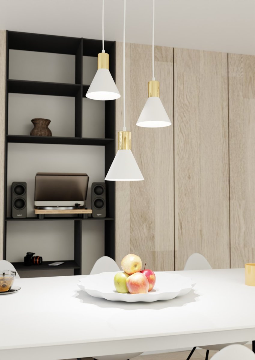 Rosa Ø30 Valkoinen kattovalaisin valmistajalta Emibig Lighting - 