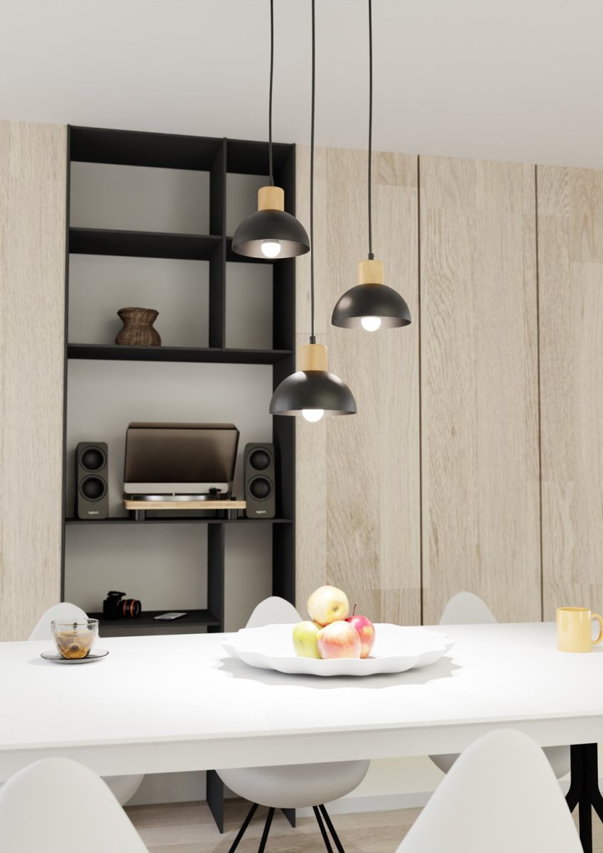 Seco Ø30 Musta kattovalaisin valmistajalta Emibig Lighting - Erinomainen valinta niille, jotka pit&auml;v&auml;t minimalismista ja luonnon inspiroimasta muotoilusta.
