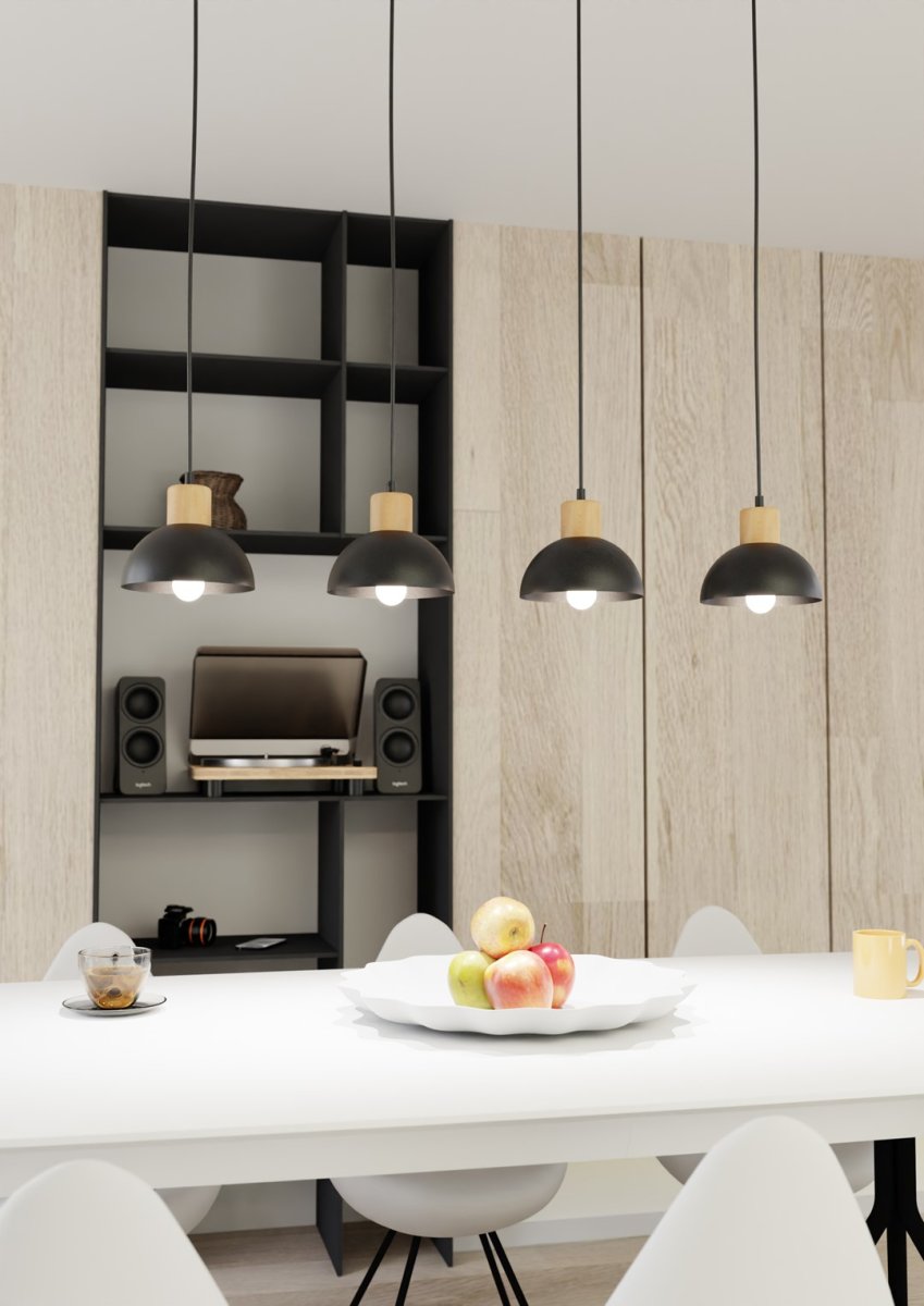 Seco 90cm Musta kattovalaisin valmistajalta Emibig Lighting - Erinomainen valinta niille, jotka pit&auml;v&auml;t minimalismista ja luonnon inspiroimasta muotoilusta.