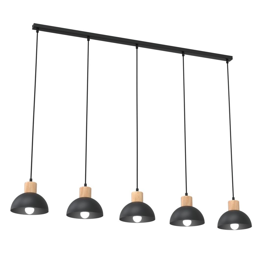 Seco 116cm Musta kattovalaisin valmistajalta Emibig Lighting - Erinomainen valinta niille, jotka pit&auml;v&auml;t minimalismista ja luonnon inspiroimasta muotoilusta.