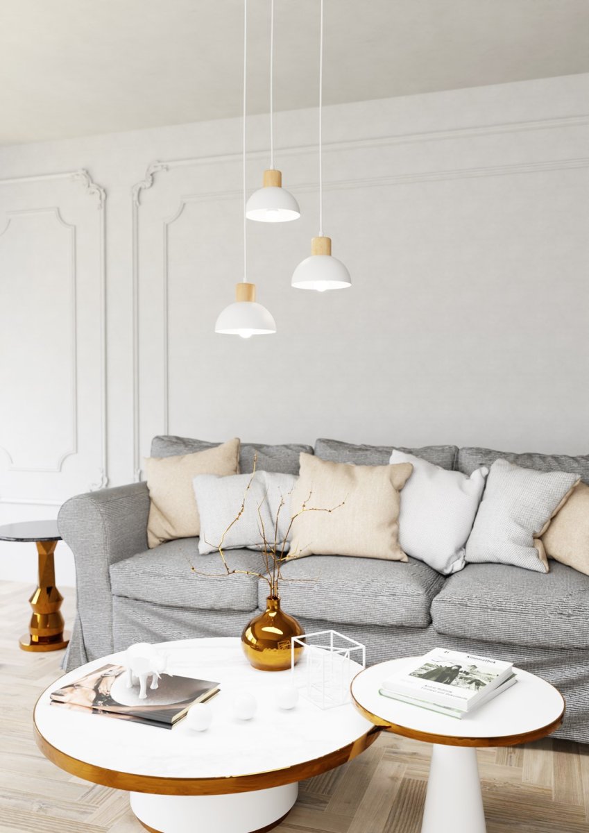 Seco Ø30 Valkoinen kattovalaisin valmistajalta Emibig Lighting - Erinomainen valinta niille, jotka pit&auml;v&auml;t minimalismista ja luonnon inspiroimasta muotoilusta.