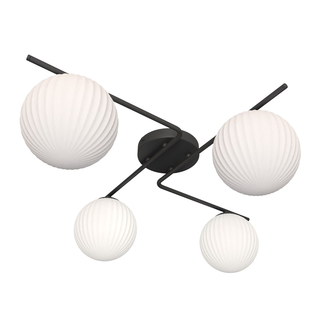 Vespa 72cm Valkoinen plafondi valmistajalta Emibig Lighting - T&auml;ydellinen nykyaikaiseen sisustukseen &ndash; Vespa sopii yht&auml; hyvin olohuoneisiin ja ruokailutiloihin kuin toimistoon, jossa yhdistyv&auml;t toiminnallisuus ja estetiikka.