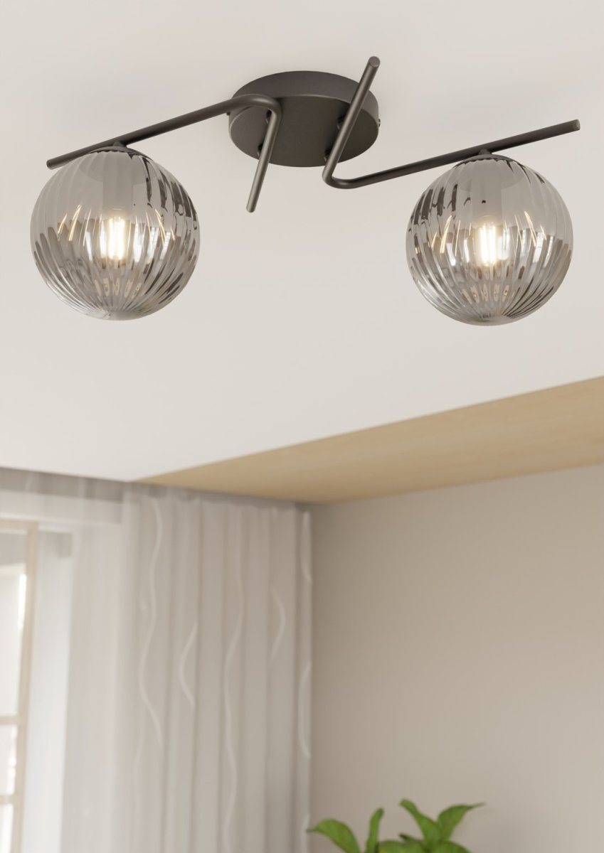 Vespa 48cm Savun värinen plafondi valmistajalta Emibig Lighting - T&auml;ydellinen nykyaikaiseen sisustukseen &ndash; Vespa sopii yht&auml; hyvin olohuoneisiin ja ruokailutiloihin kuin toimistoon, jossa yhdistyv&auml;t toiminnallisuus ja estetiikka.