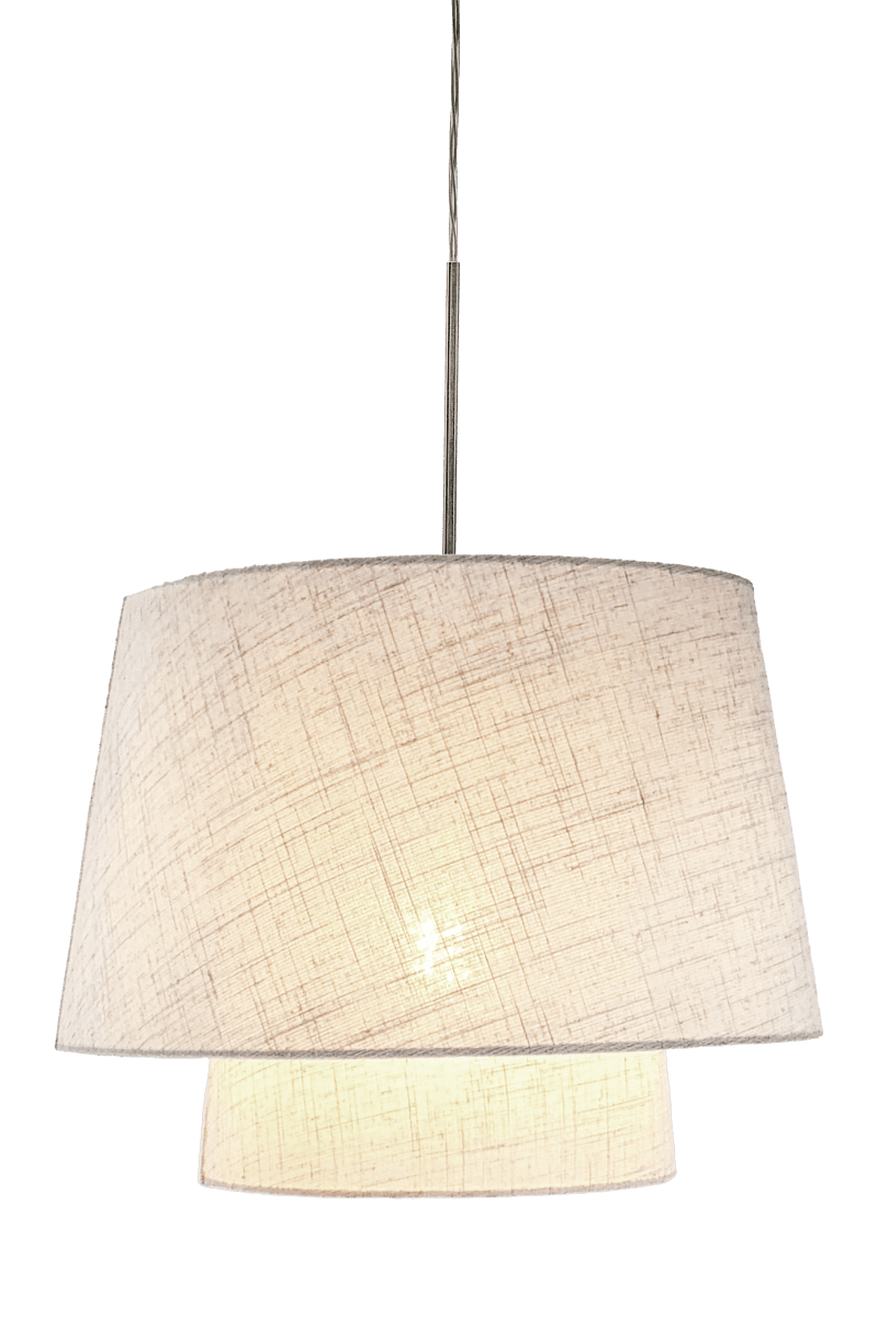 Doble Ø48 Beige kattovalaisin valmistajalta Aneta Lighting - Kevyt tekstiili antaa valaisimelle l&auml;mpim&auml;n ja kodikkaan tunnelman, ja yksinkertainen muoto helpottaa sen sijoittamista erilaisiin sisustustyyleihin.