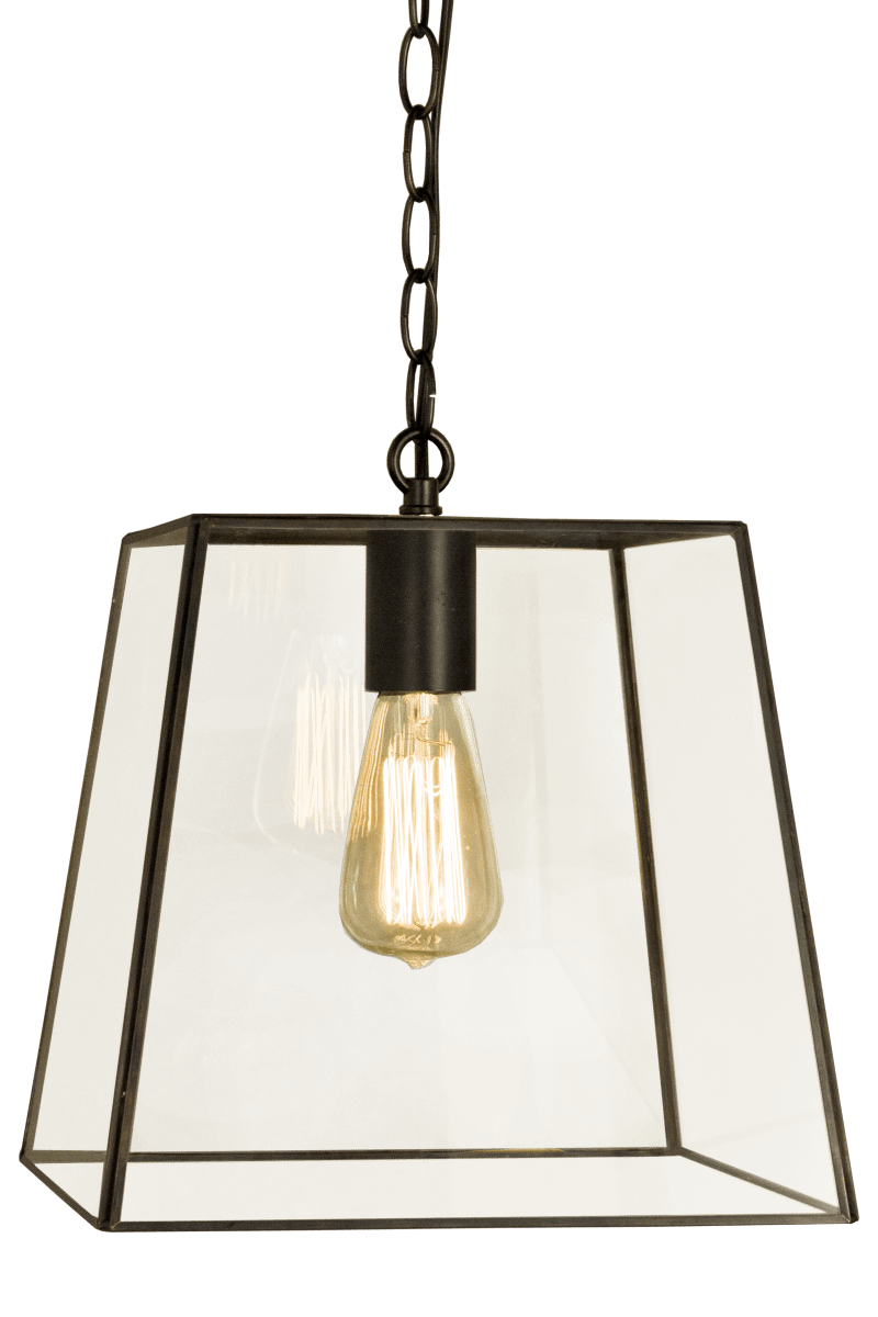 Diplomat 28cm Musta kattovalaisin valmistajalta Aneta Lighting - DIPLOMAT helposti sijoitettava kattovalaisin mustaksi lakattua metallia ja lasia, 60W E27 (ei sis&auml;lly).