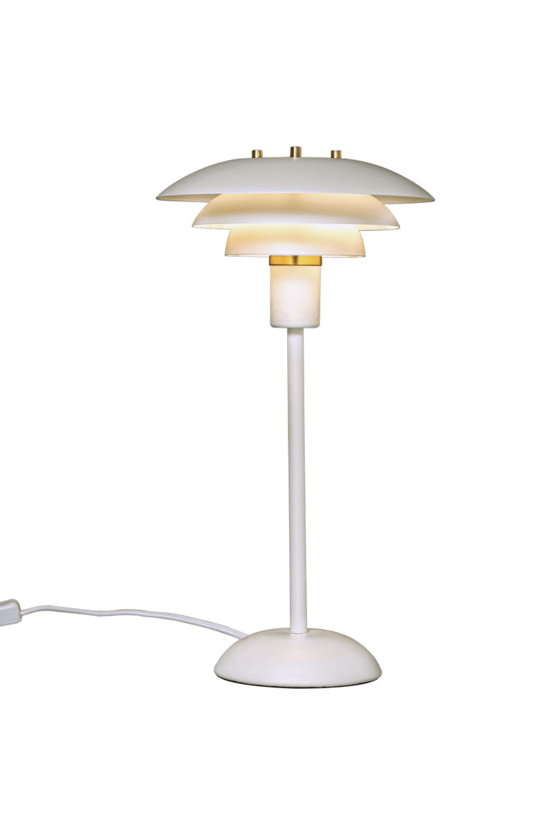 Epsilon 37cm Valkoinen pöytävalaisin valmistajalta Aneta Lighting - 
