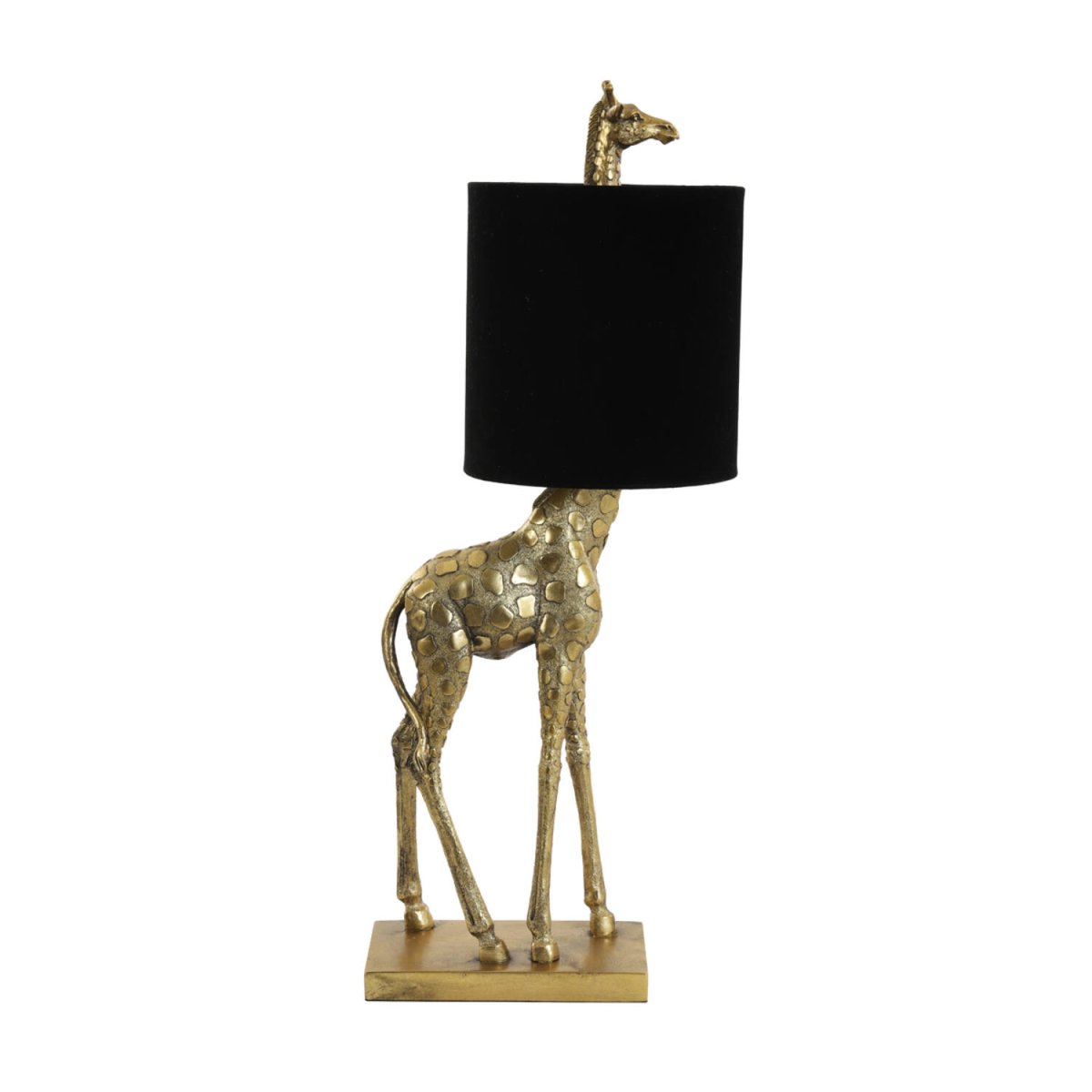 Giraffe 68cm Kulta pöytävalaisin valmistajalta Light & Living - Kirahvi on ainutlaatuinen pöytävalaisin, jossa yhdistyy rohkea muotoilu ja eleganssi.