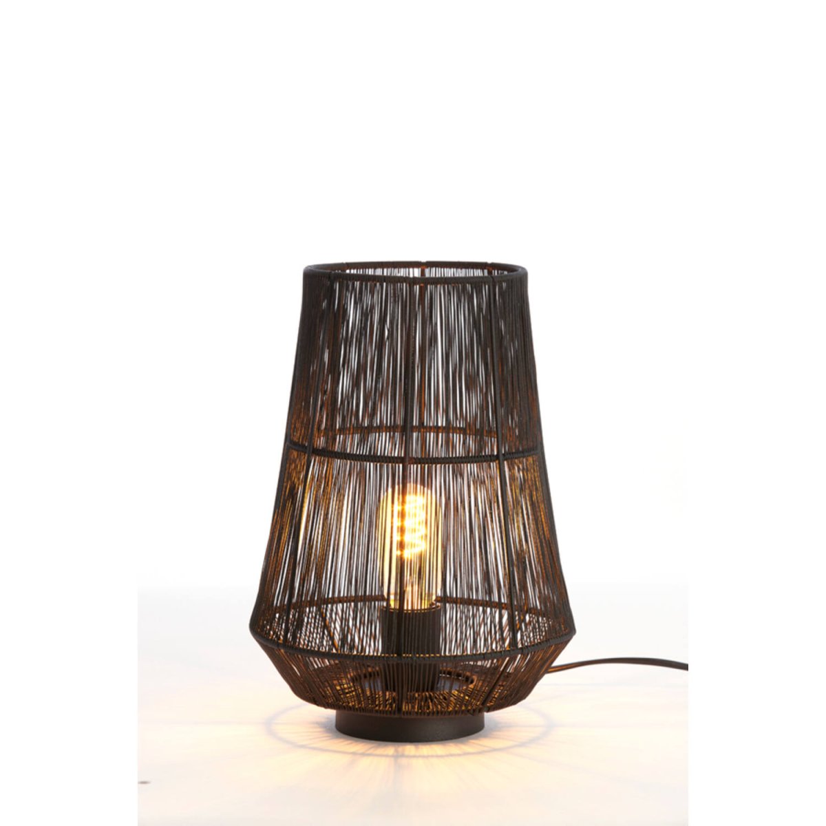 Banjar 33cm Musta pöytävalaisin valmistajalta Light & Living - 