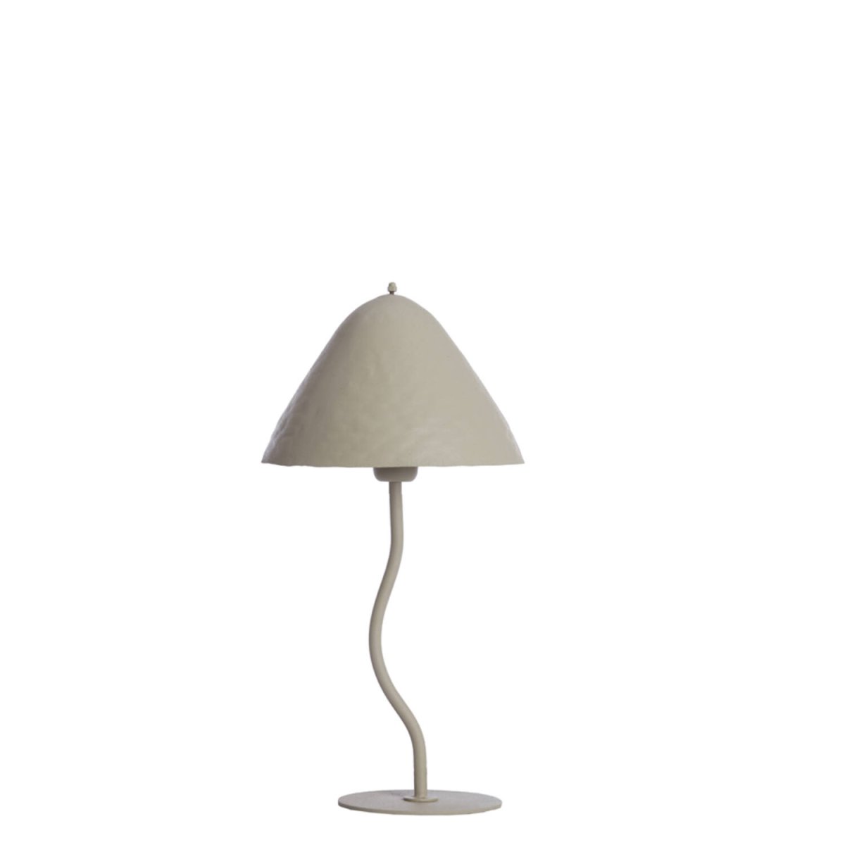 Elimo 50cm Vaalean harmaa pöytävalaisin valmistajalta Light & Living - 