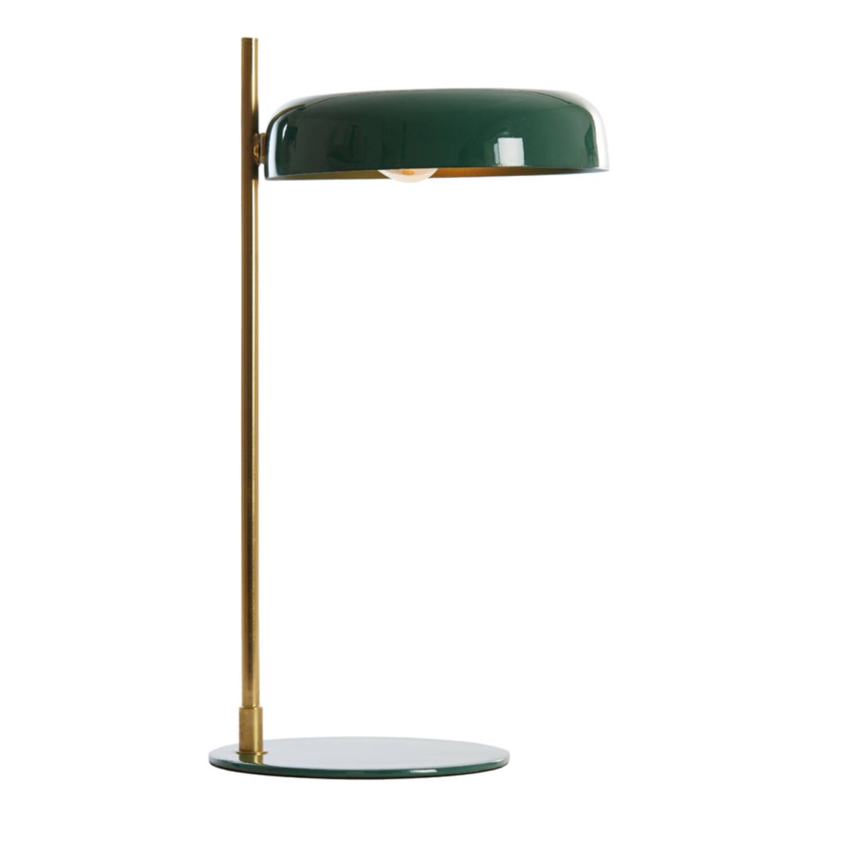 Maleka 47cm Tummanvihreä pöytävalaisin valmistajalta Light & Living - Minimalistinen muotoilu ja harmoninen v&auml;riyhdistelm&auml; antavat valaisimelle eksklusiivisen tunnelman ja t&auml;ydellisen ripauksen eleganssia kotiisi.