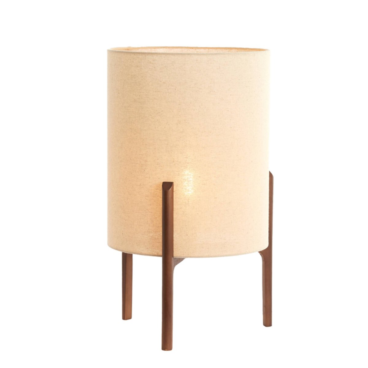 Litto 58cm Luonto pöytävalaisin valmistajalta Light & Living - Valaisimessa on tukeva tumma puurunko ja luonnonv&auml;rinen pellavavarjostin, joka levitt&auml;&auml; pehme&auml;&auml; ja miellytt&auml;v&auml;&auml; valoa.